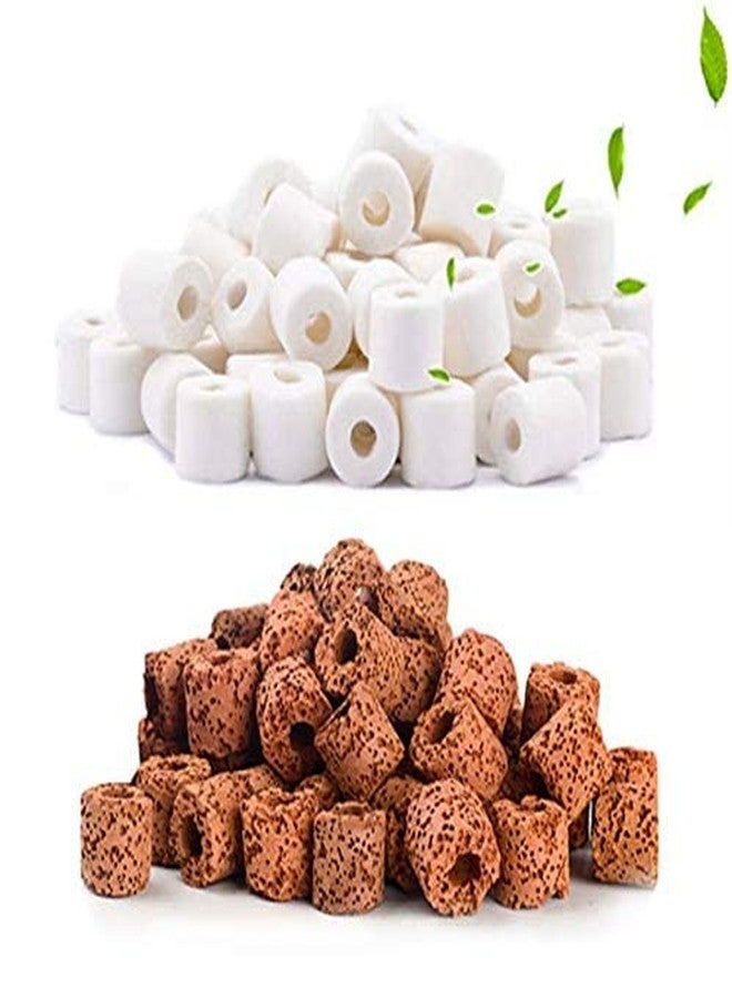 VAYINATO® Red Ceramic Ring 500G and White Ceramic Ring 500G Combo with Net Bag by Petzlifeworld - Image 2